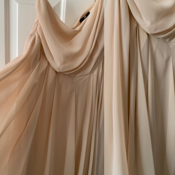 H&M pink one shoulder strap dress - Picture 7 of 8